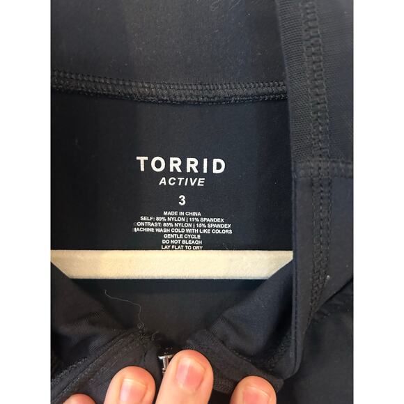 Torrid Active Mesh Panel Jacket Black Size 3 (3X) - Picture 12 of 12